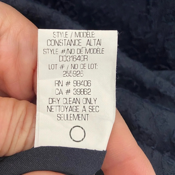 Theory Constance Altai wool blend textured sleeveless shift dress Sz 10 - Picture 12 of 16